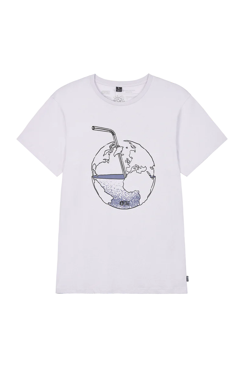 Picture Straworld t-shirt misty lilac