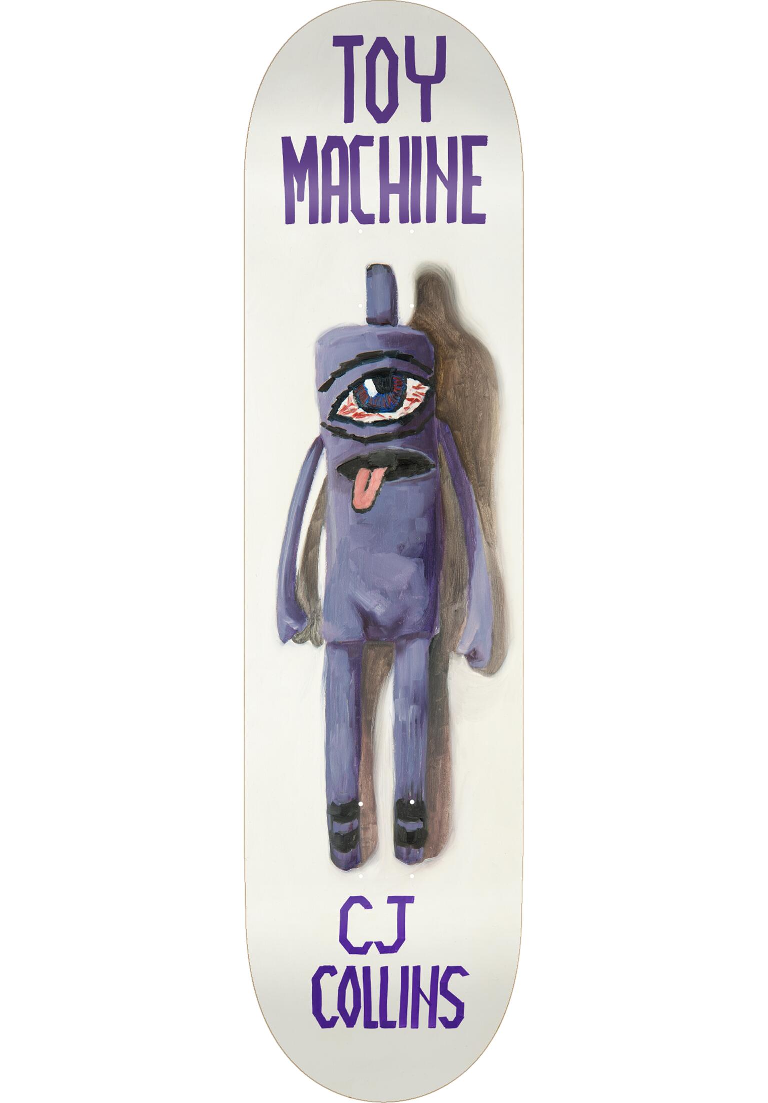 Toy Machine Collins Doll 7.75" skateboard deck