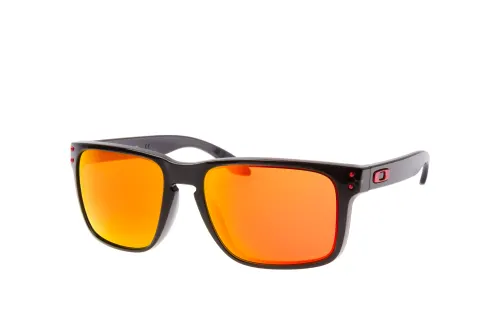 Oakley Holbrook XL zonnebril matte black / prizm ruby polarize