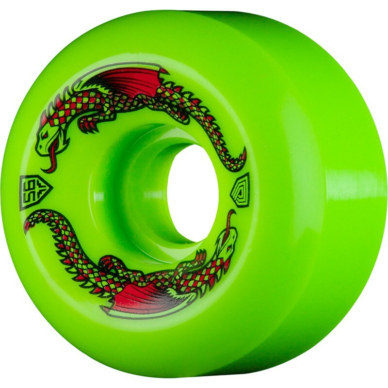 Powell Peralta Dragon Formula green skateboardwielen 56mm
