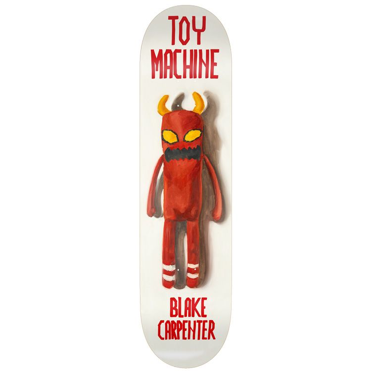 Toy Machine Carpenter Doll 8.375" skateboard deck