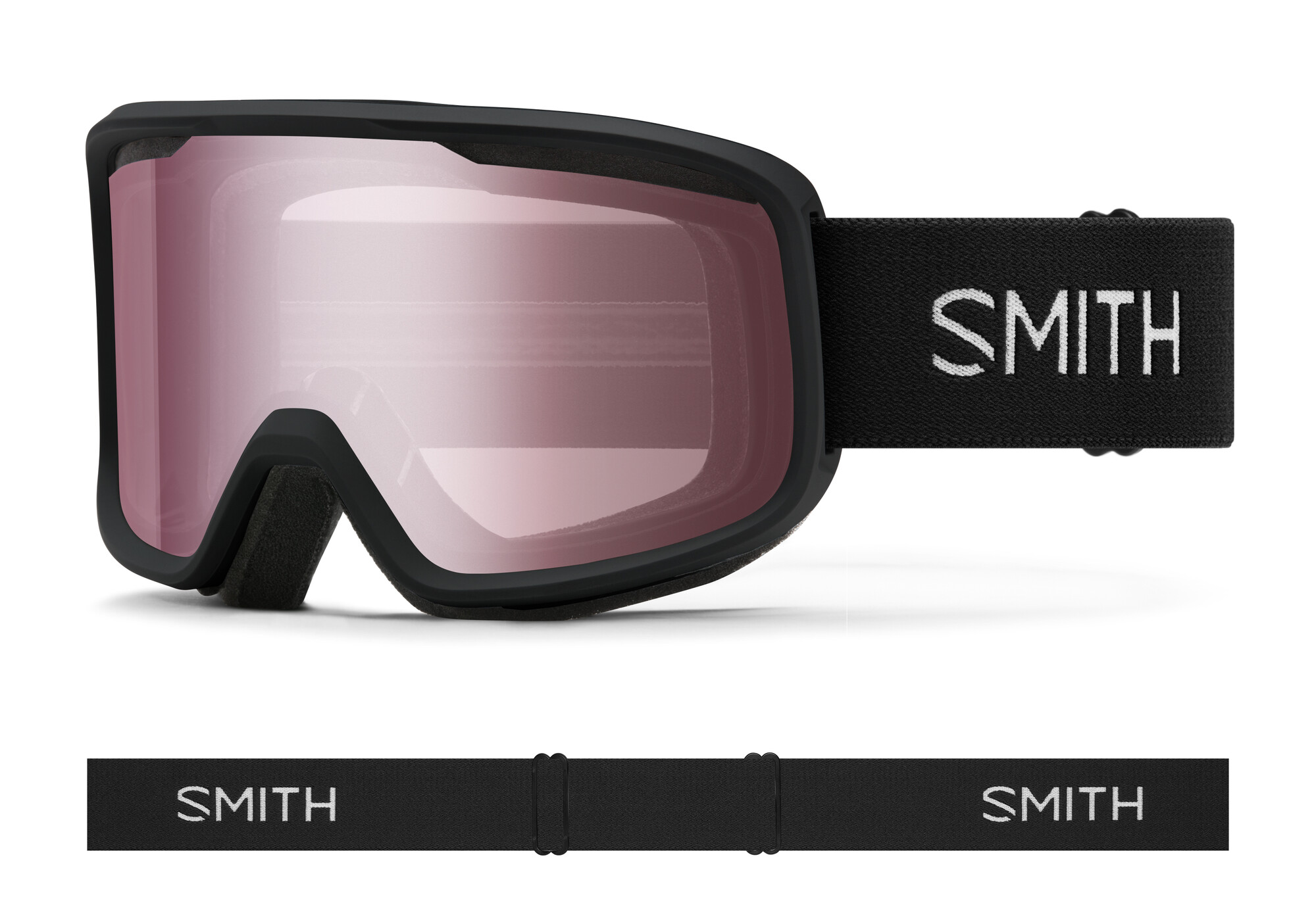 Smith Frontier goggle black / ignitor mirror