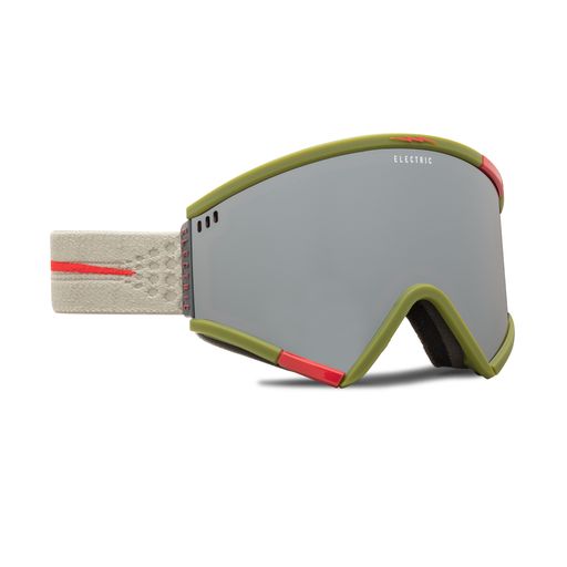 Electric Roteck Goggles Matte Evergreen Fume Silver 