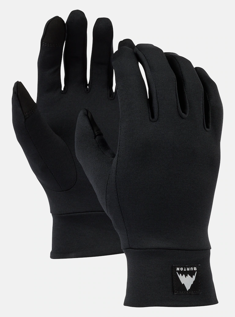 Burton Touchscreen Liner Gloves true black