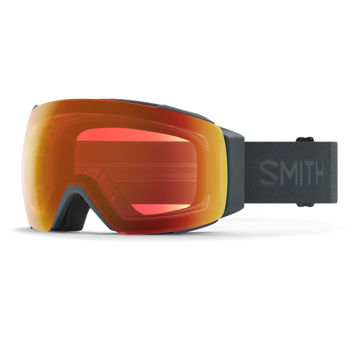 Smith I/O MAG goggle slate / chromapop everyday red mirror (met extra lens)