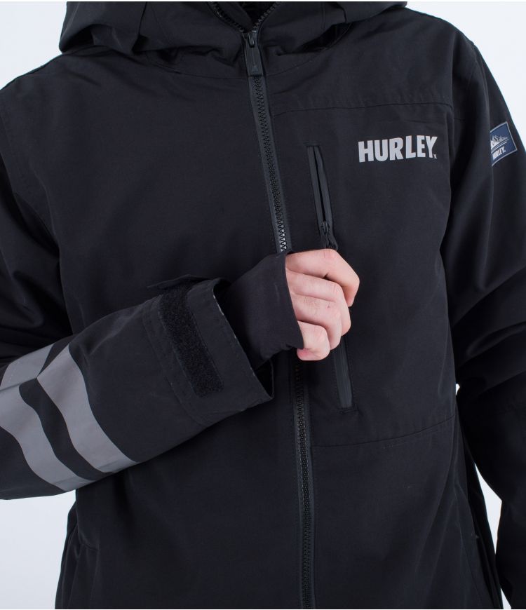 Hurley Outlaw snowboardjas black / white