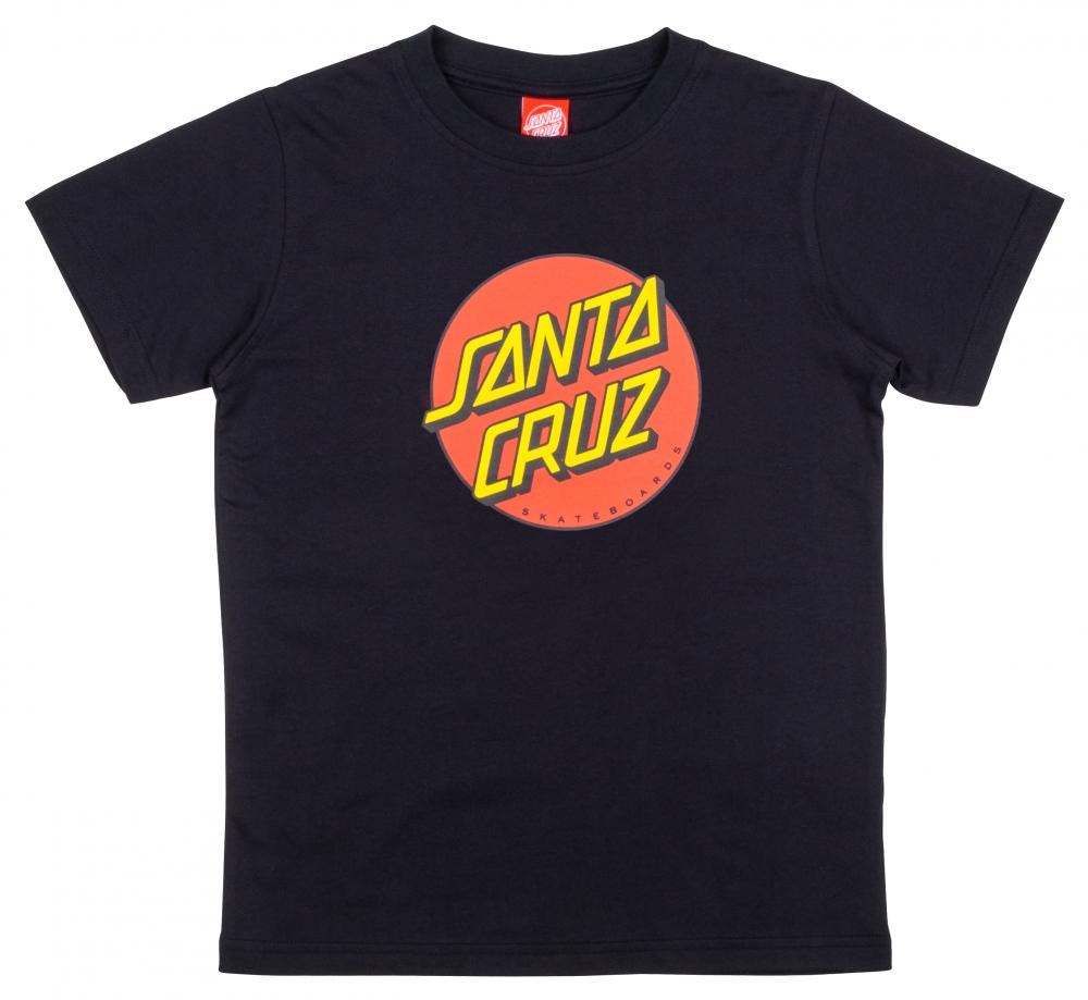 Santa Cruz Classic Dot Youth t-shirt black