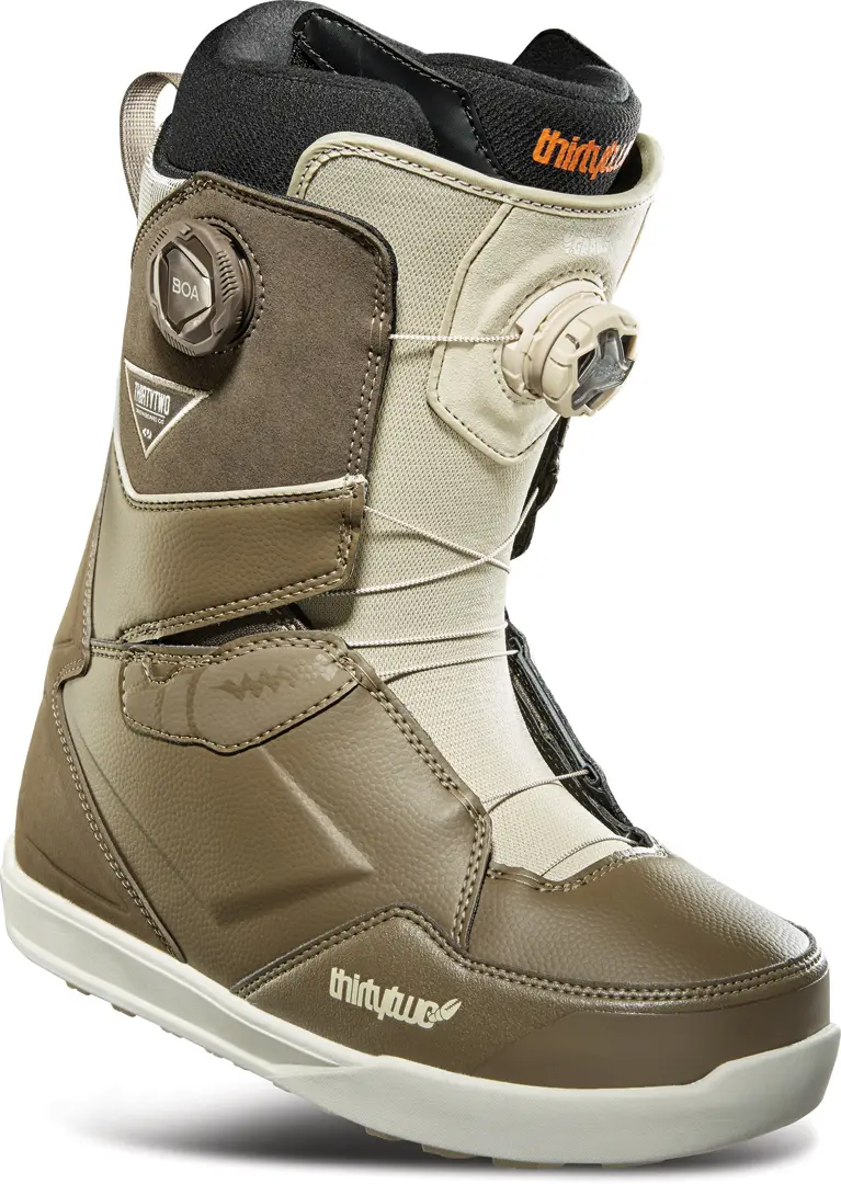 ThirtyTwo Lashed Crab Grab Double Boa snowboardschoenen brown/tan