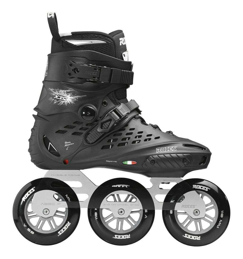Roces X35 inline skates 110 mm black / silver