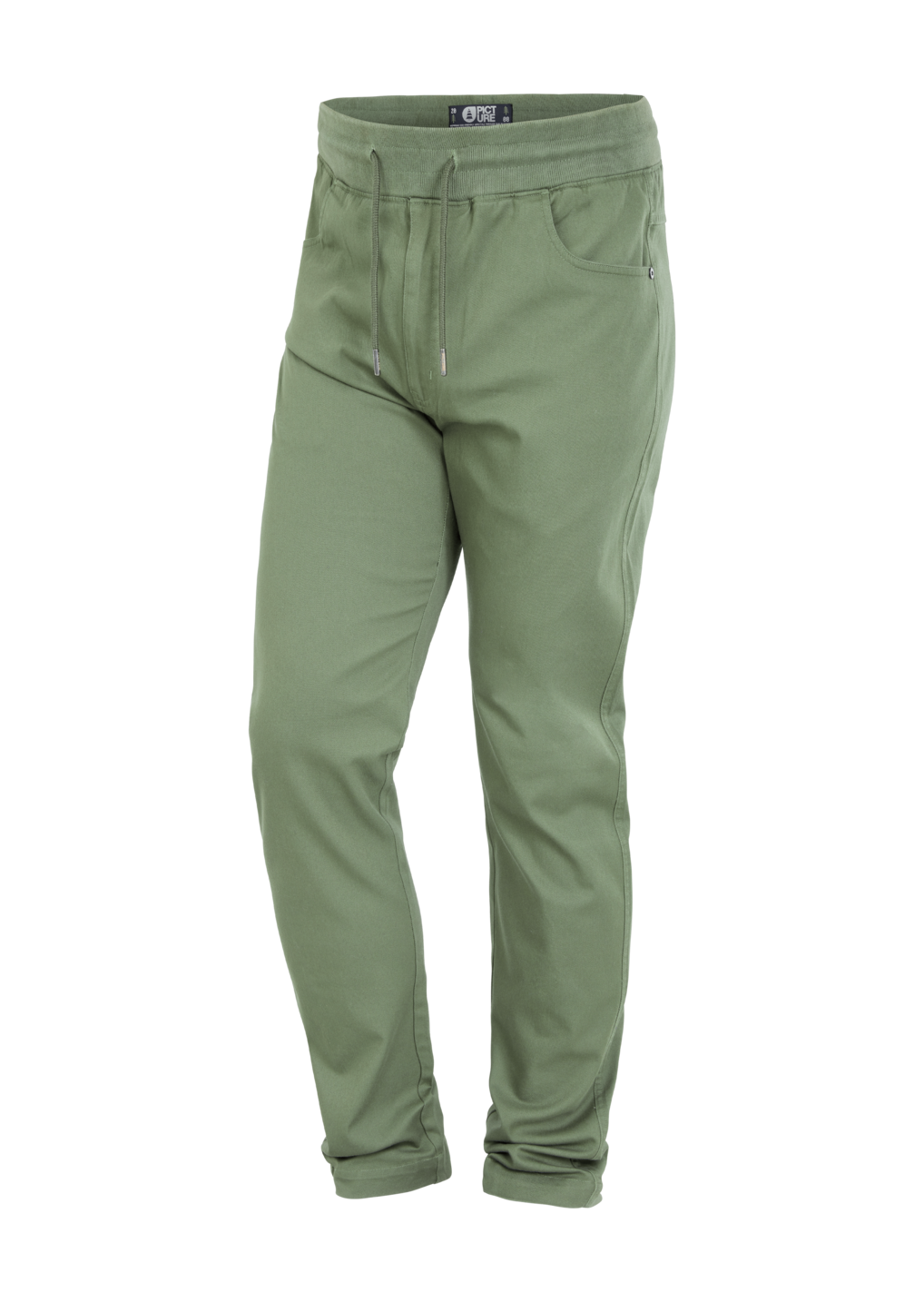 Picture Crushy men Chino Pants Army Green 2021