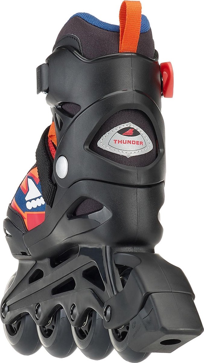 Rollerblade Thunder kinder inline skates 72 mm black / red