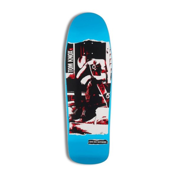 Santa Cruz Knox Punk Reissue 9.875" oldschool skateboard deck