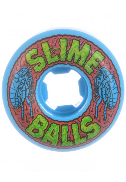 Santa Cruz 53mm Slime Balls Flea Balls Speed Balls 99A skateboardwielen blue