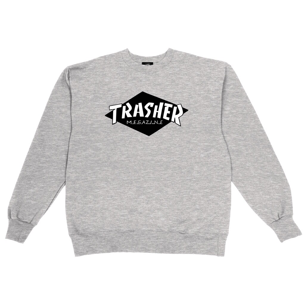 Thrasher X Parra Trasher Crewneck sweater light steel