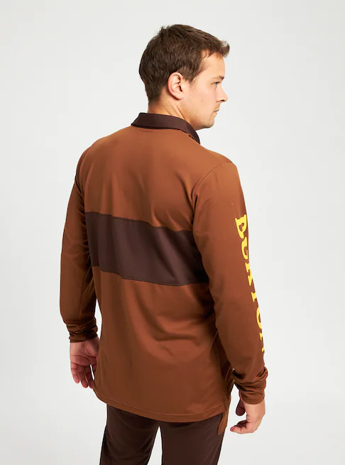 Burton Midweight Rugby thermo shirt bison / seal brown