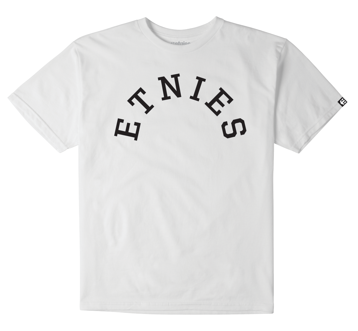Etnies Kids Collegium t-shirt wit