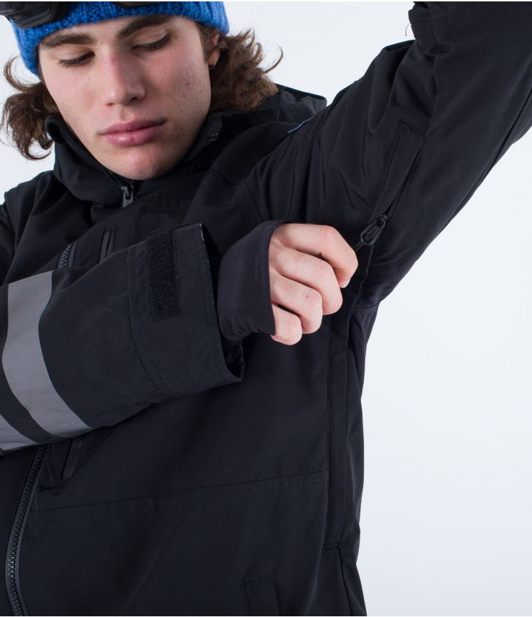 Hurley Outlaw snowboardjas black / white