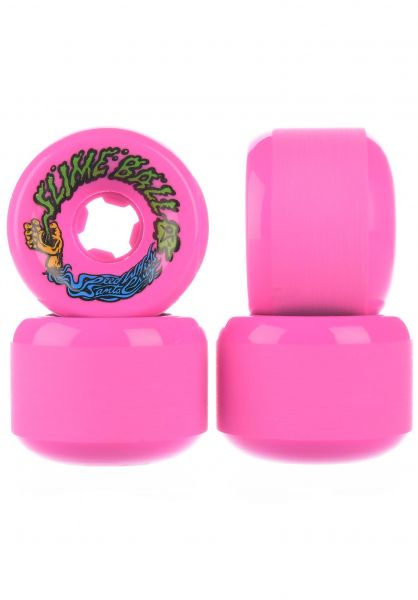 Santa Cruz 60mm Slime Balls Scuwads Vomits 95A skateboardwielen neonpink
