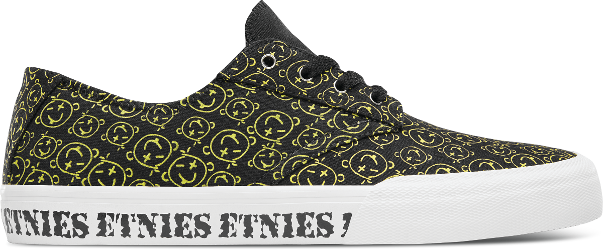 Etnies Jameson vulc LS schoenen black/print