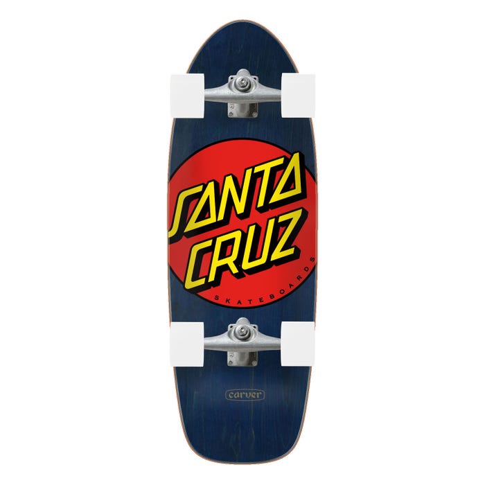 Santa Cruz Classic Dot Pig carver 10.5" blue / red / yellow