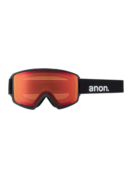 Anon M3 goggle black / perceive sun red (met extra lens en MFI masker)