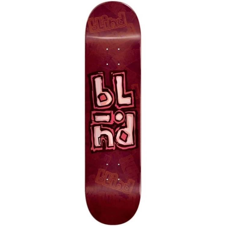 Blind OG stacked stamp 8.0" skateboard deck
