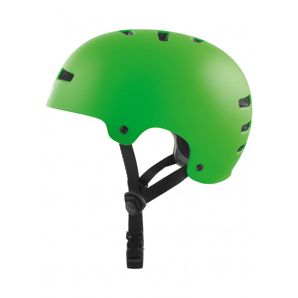 TSG Evolution skateboard helm satin lime green