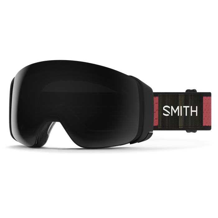 Smith X The North Face 4D Mag goggle red / chromapop sun black (met extra lens)