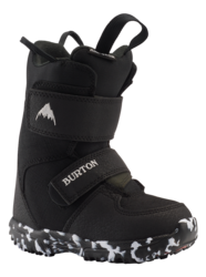 Burton Mini Grom kids snowboard boots black
