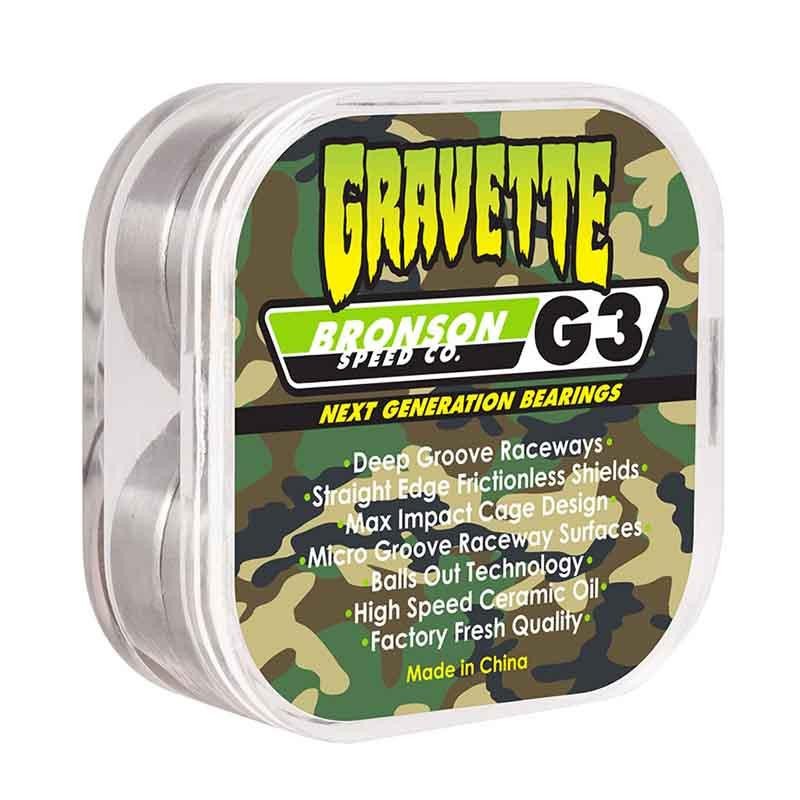 Bronson Speed Co. G3 David Gravette Pro skateboard lagers