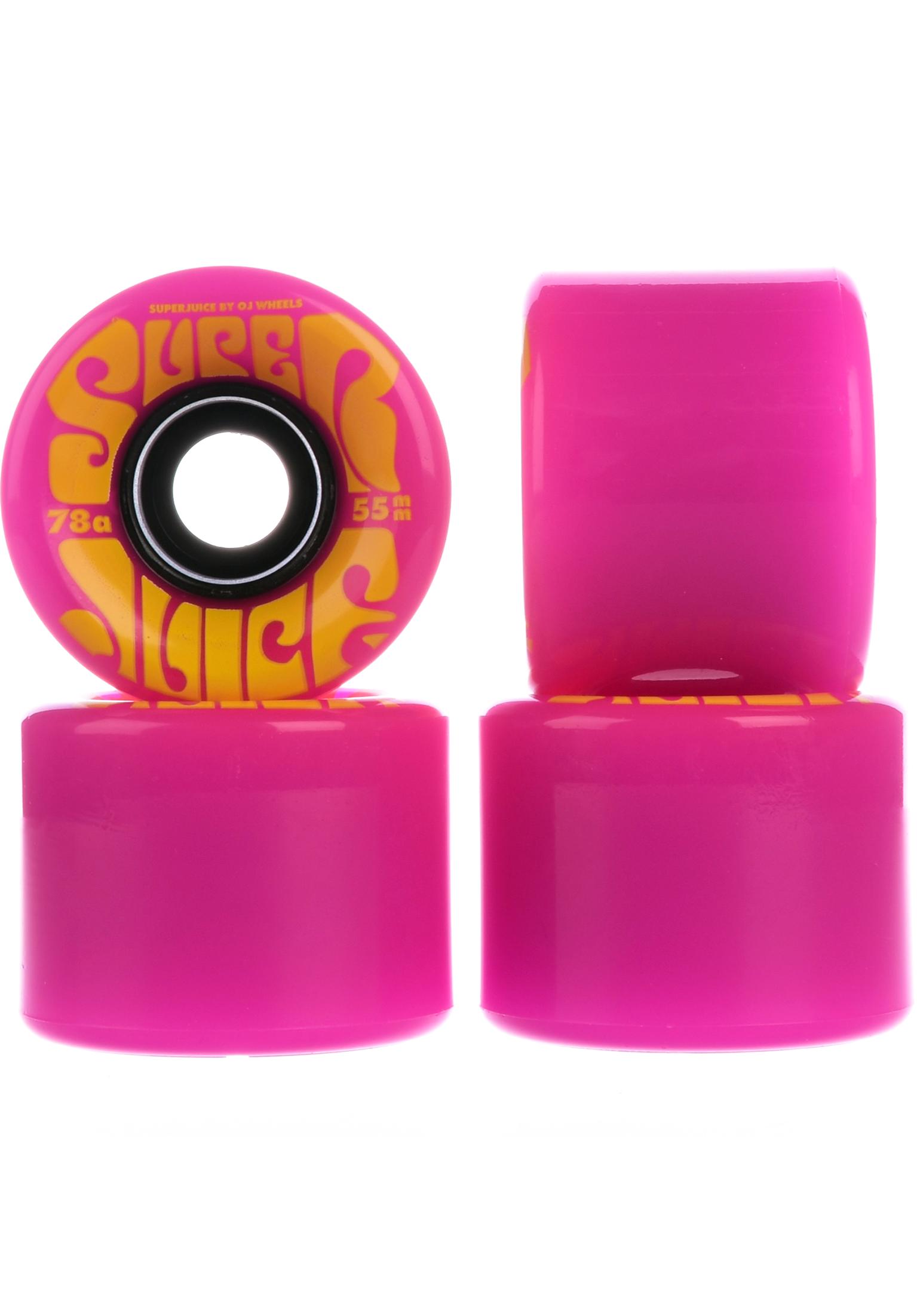 OJ Wheels 55mm Mini Super Juice 78a skateboardwielen pink