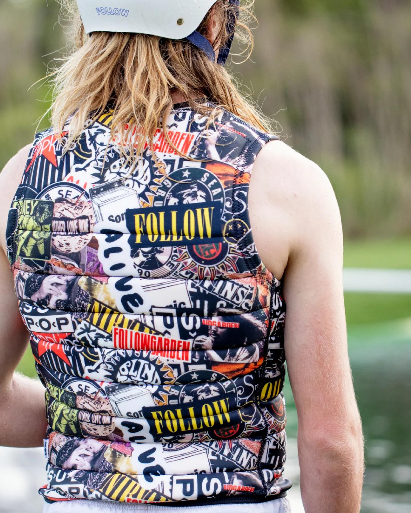 Follow primary Heights impact vest grunge