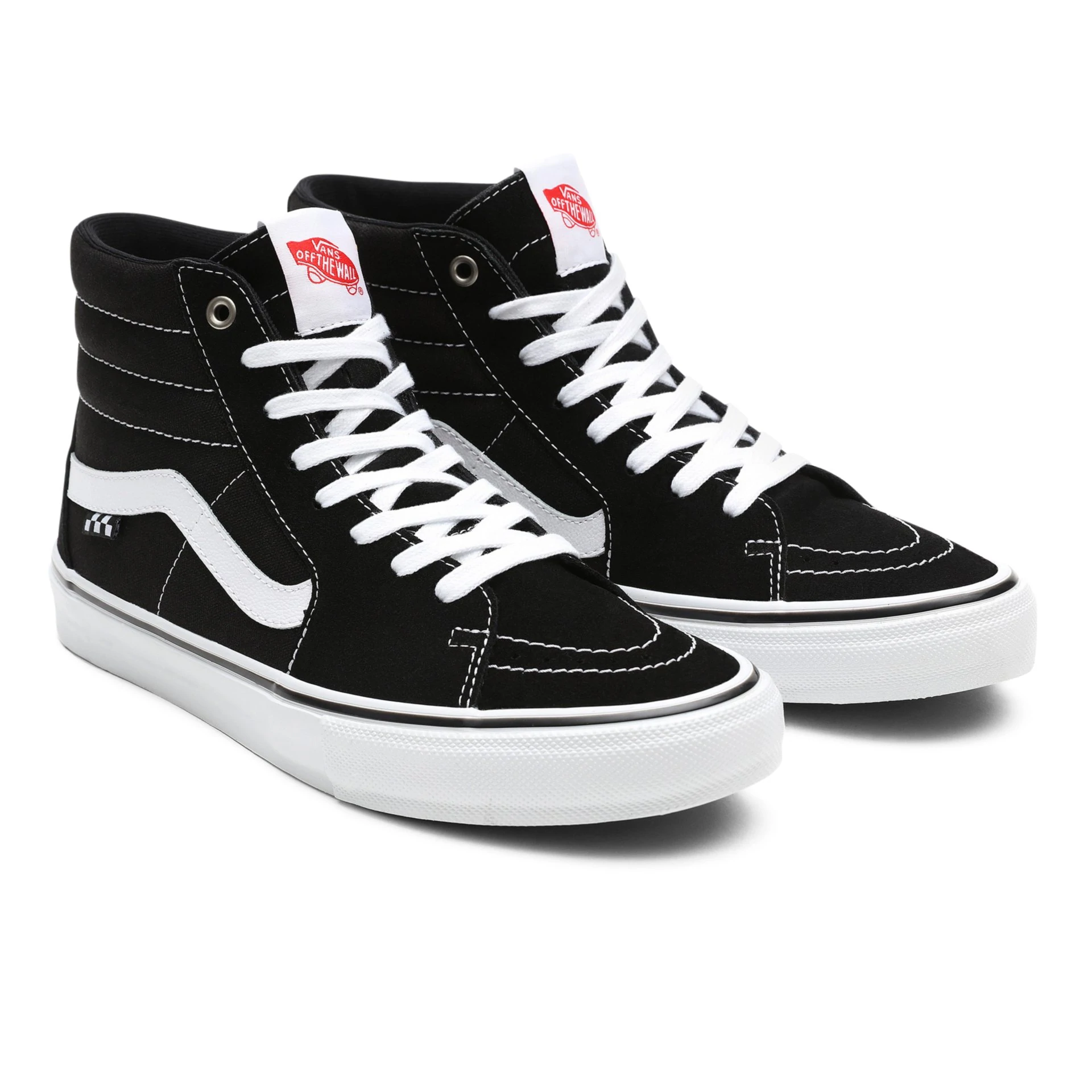 Vans Skate Sk8 Hi schoenen dress black/white