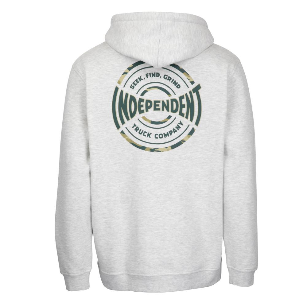 Independent SFG concealed hood athletic heather
