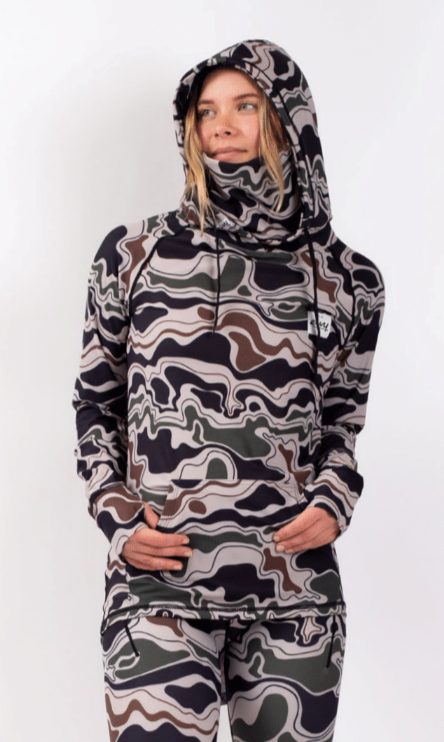 Eivy Icecold Hoodie Top curve camo