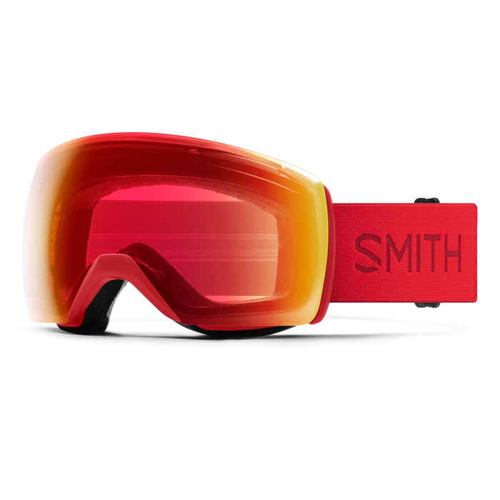 Smith Skyline XL goggle black / chromapop photochromic red mirror