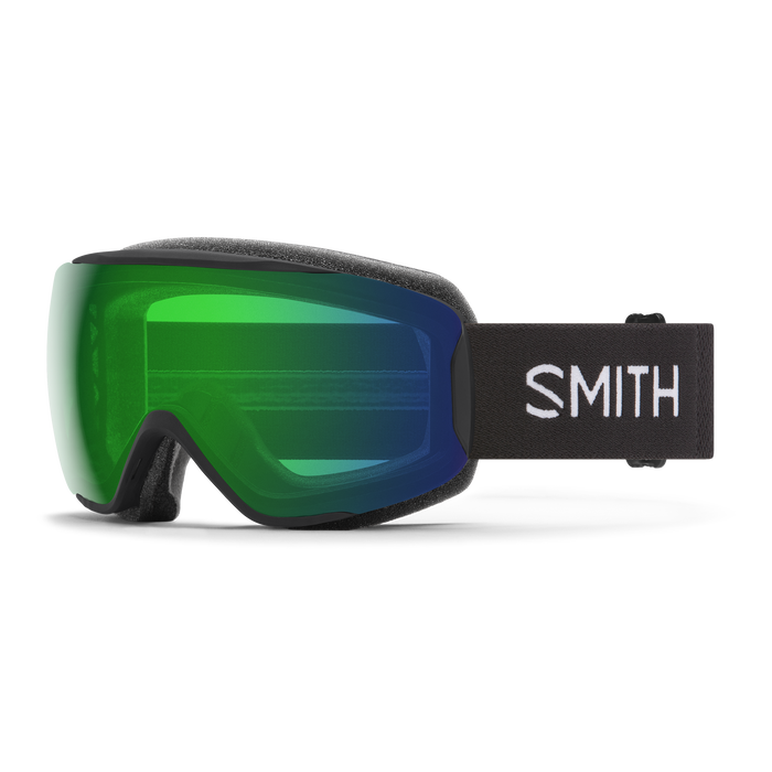 Smith Moment goggle Black / Chromapop Everyday Green Mirror