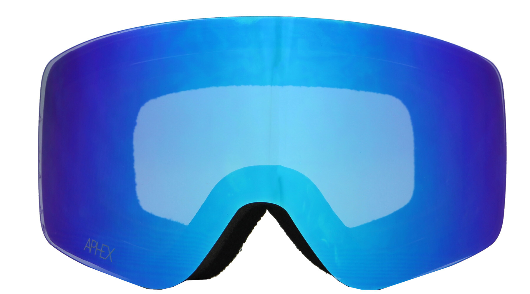 Aphex Oxia Goggle Matt Black Revo Blue Lens ( met extra gele lens )