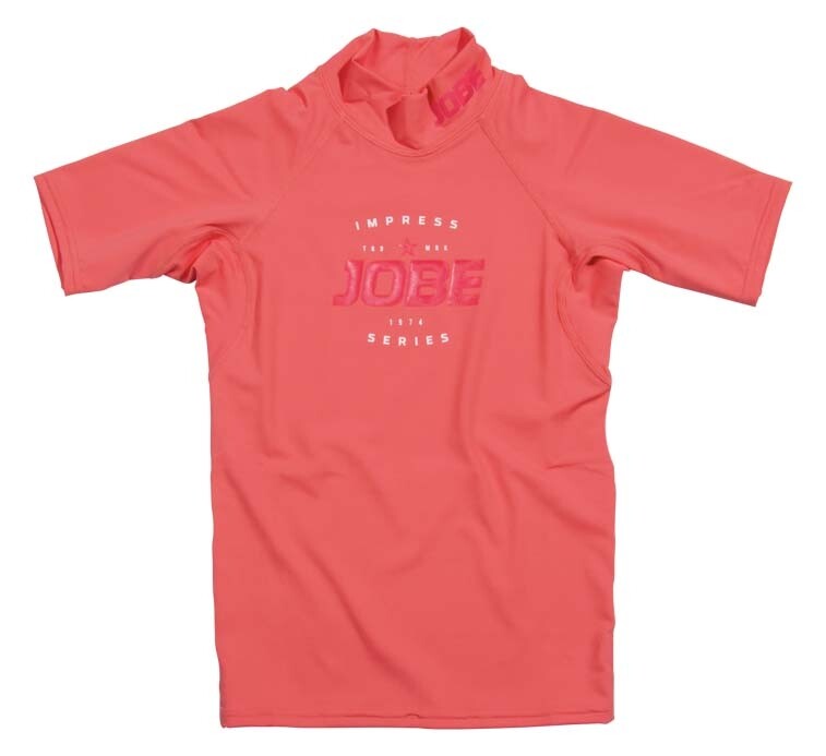 Jobe Kids Impress Rashguard roze lycra shirt