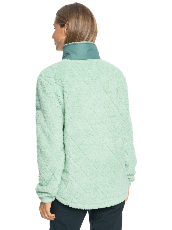 Roxy Alabama fleece cameo green