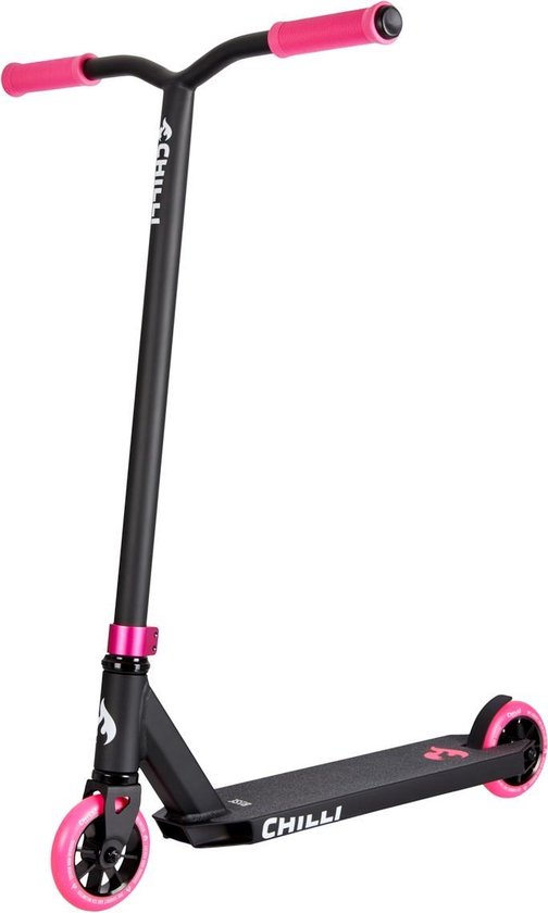 Chilli Pro Base stunt scooter black / pink