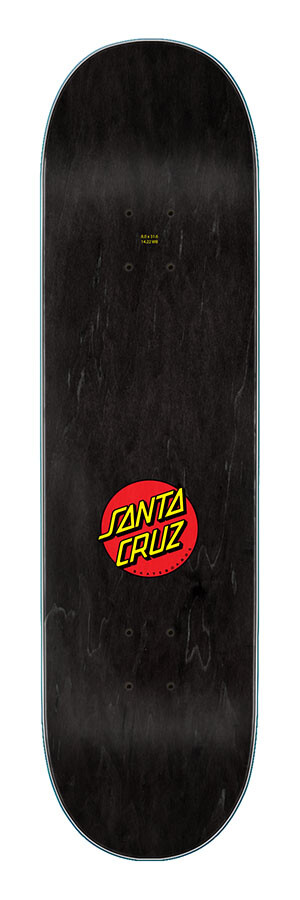 Santa Cruz Screaming Hand 8.0" skateboard deck red