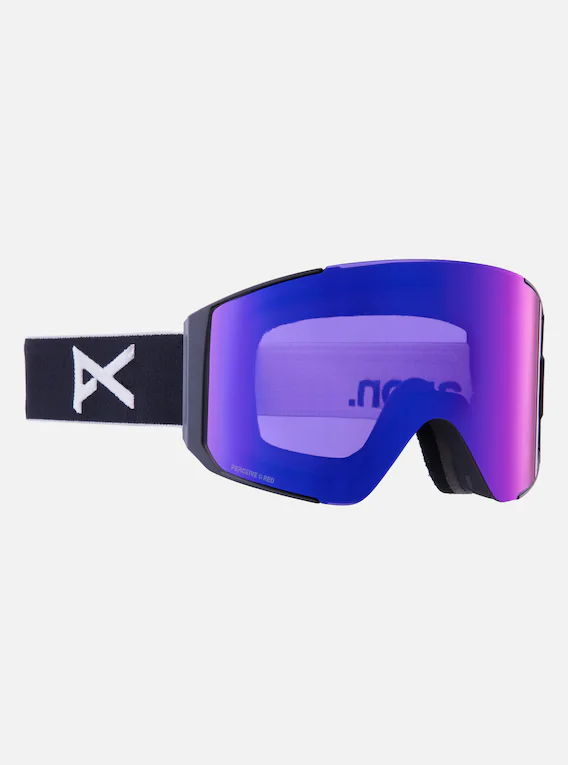 Anon Sync goggle black / perceive sunny red (met extra lens) 