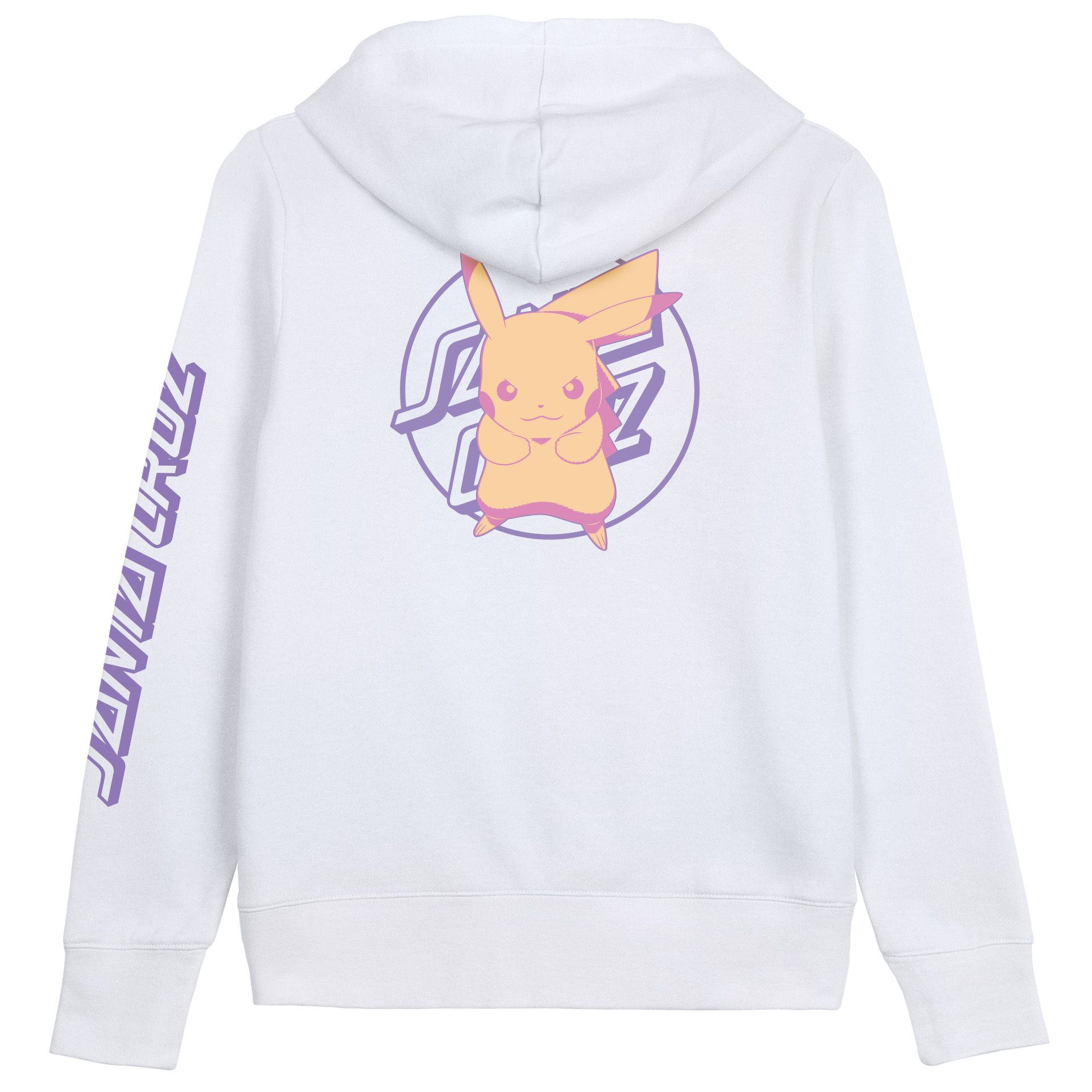 Santa Cruz Pikachu Dot hoodie white