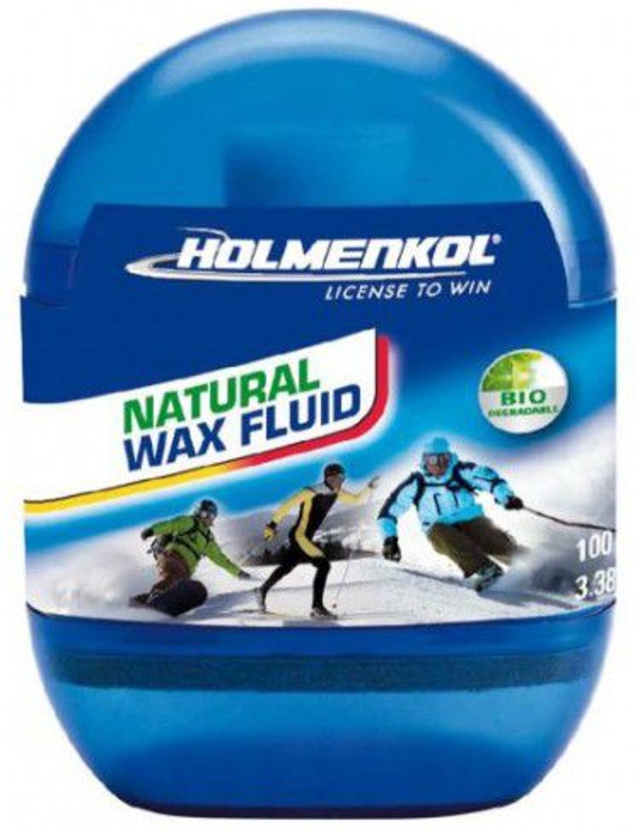 Holmenkol Natural vloeibare wax voor snowboards en ski's 100 ml