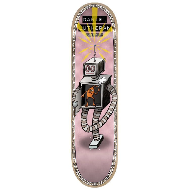 Toy Machine Lutheran Insecurity 8.25" skateboard deck