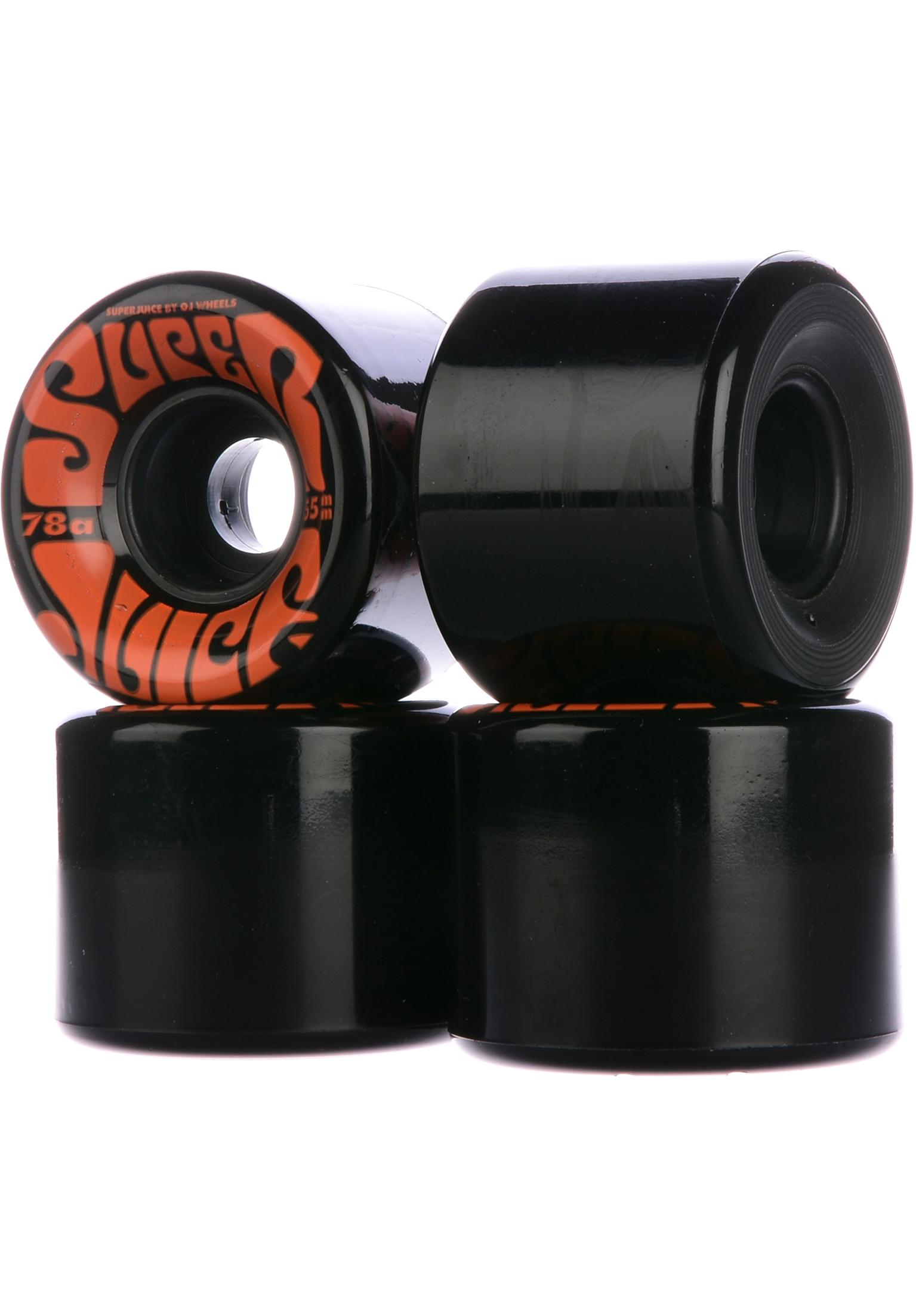 OJ Wheels 55mm Mini Super Juice 78a skateboardwielen black