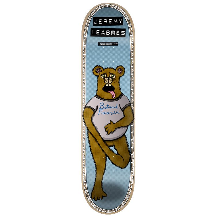 Toy Machine Leabres Insecurity 8.0" skateboard deck