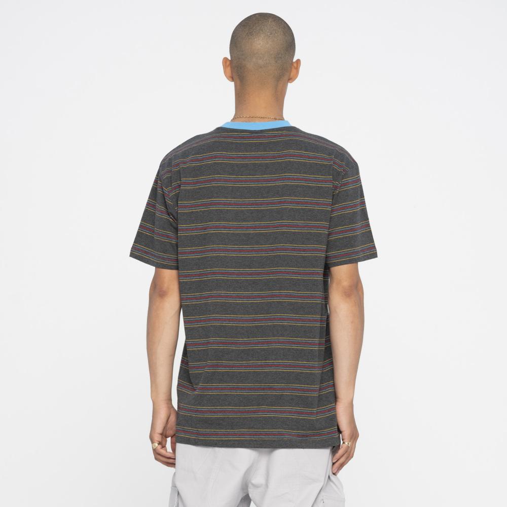 Santa Cruz Classic Strip Stripe t-shirt washed black stripe