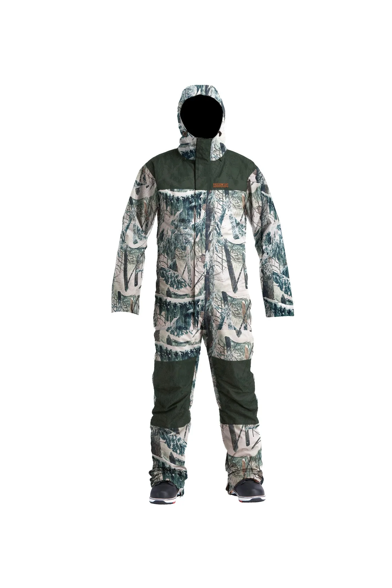 Airblaster insulated Freedom Suit onepiece snowboardpak yetiflage